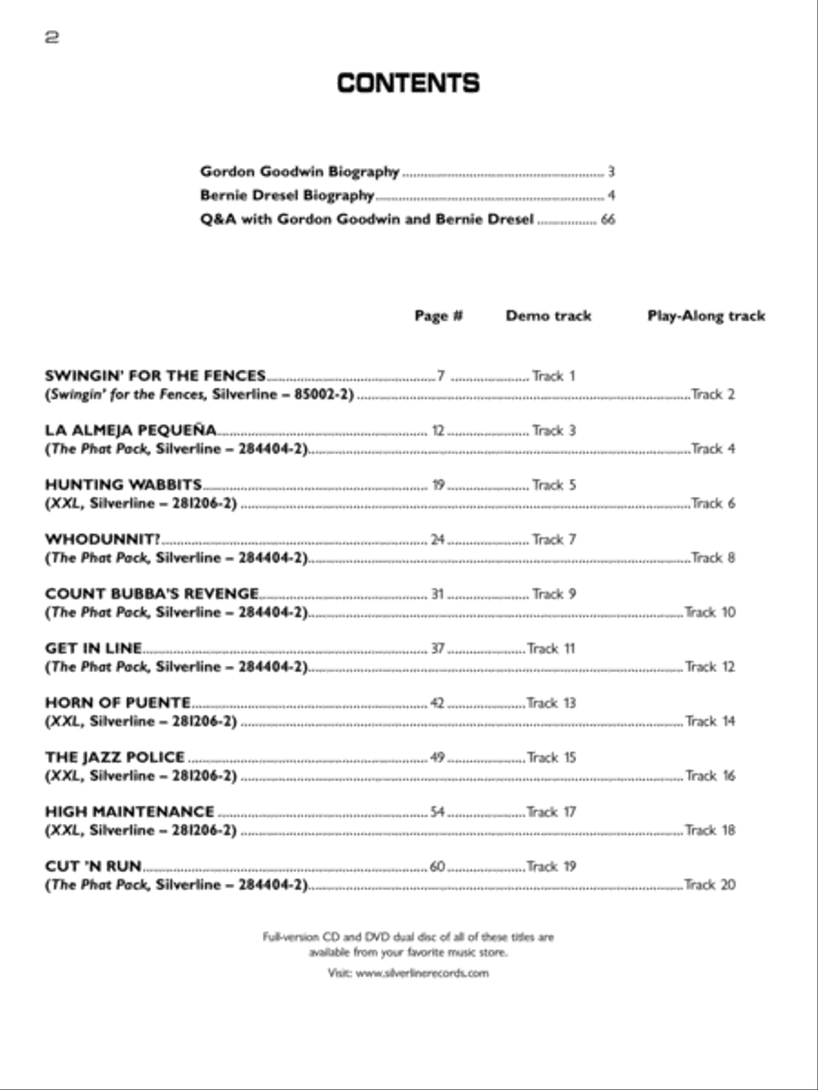 Big Phat Band - Drums Drum Set scores gallery preview page 2