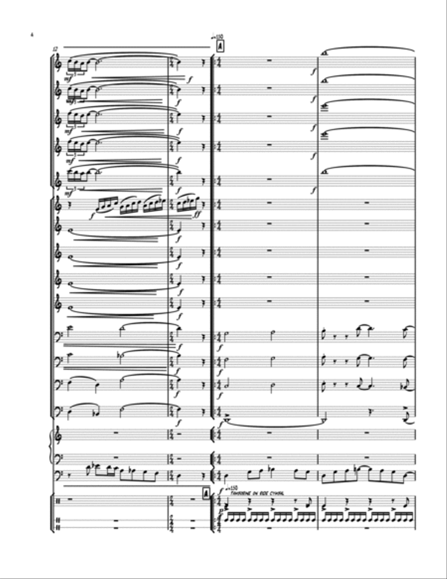 Run with the Tiger Jazz Ensemble scores gallery preview page 4