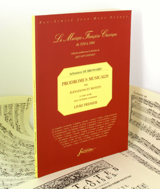 Prodromus Musicalis or elevations and motets for solo voice with continuo bass. Second edition.