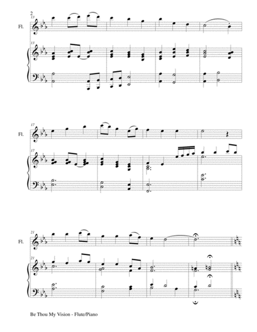 BE THOU MY VISION (Duet – Flute and Piano/Score and Parts) image number null