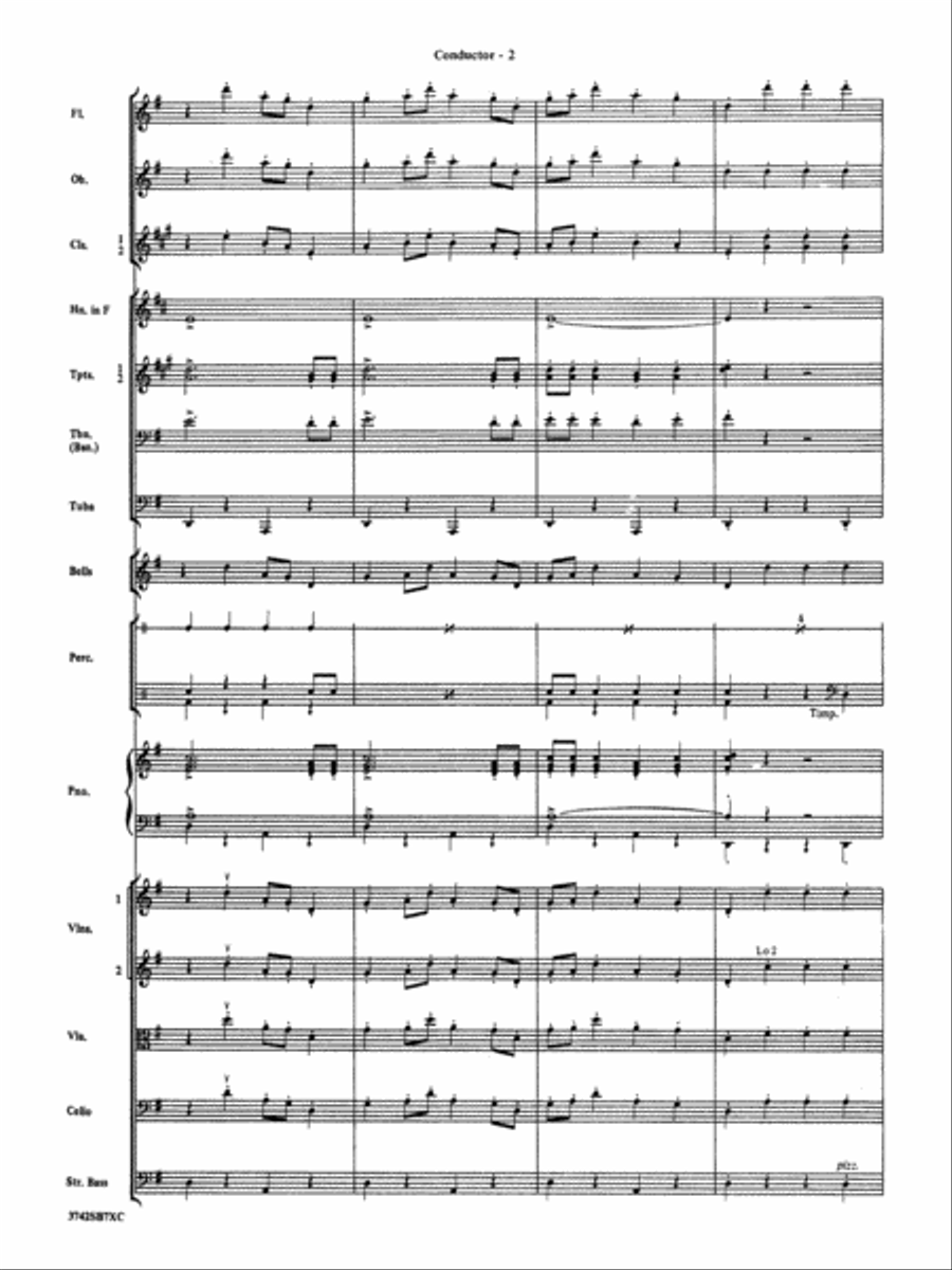 Sleigh Ride: Score Full Orchestra scores gallery preview page 4