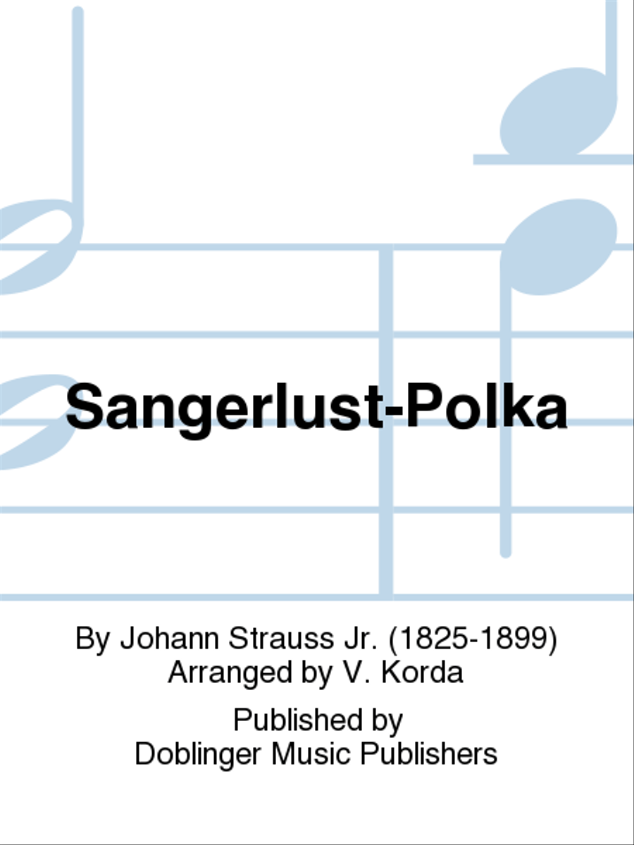 Sangerlust-Polka Choir scores gallery preview page 1