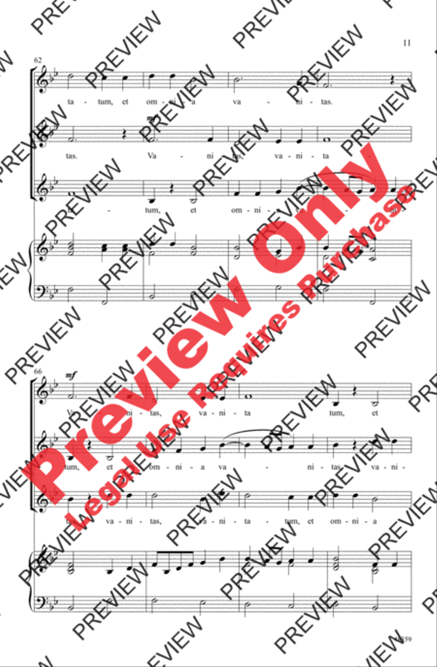 Vanitas Canon Vanitas Canon Women's Choir scores gallery preview page 11