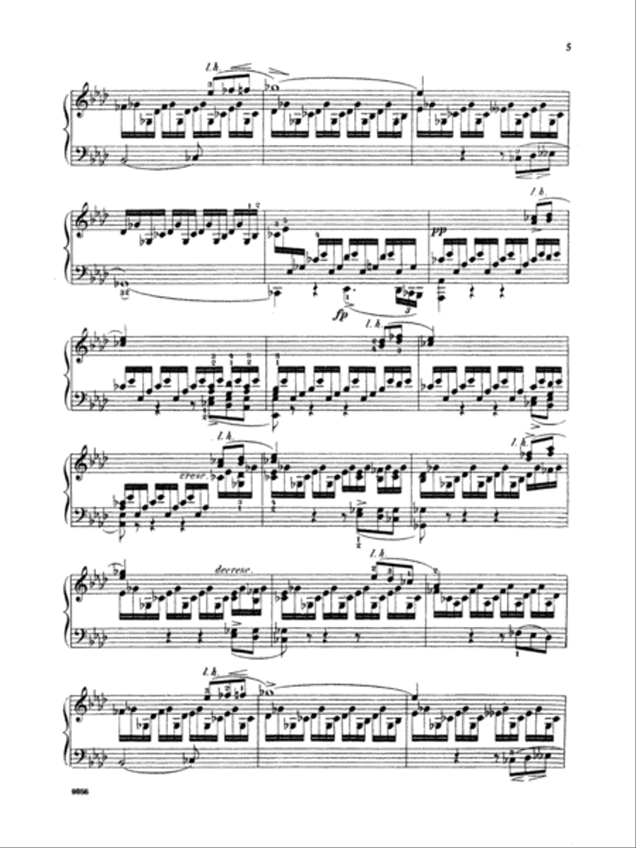 Schubert: Four Impromptus, Op. 142 (Ed. Giuseppe Buonamici) Piano Solo scores gallery preview page 5