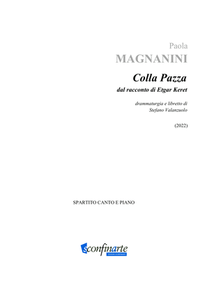 Book cover for Paola Magnanini: COLLA PAZZA (ES-22-066)