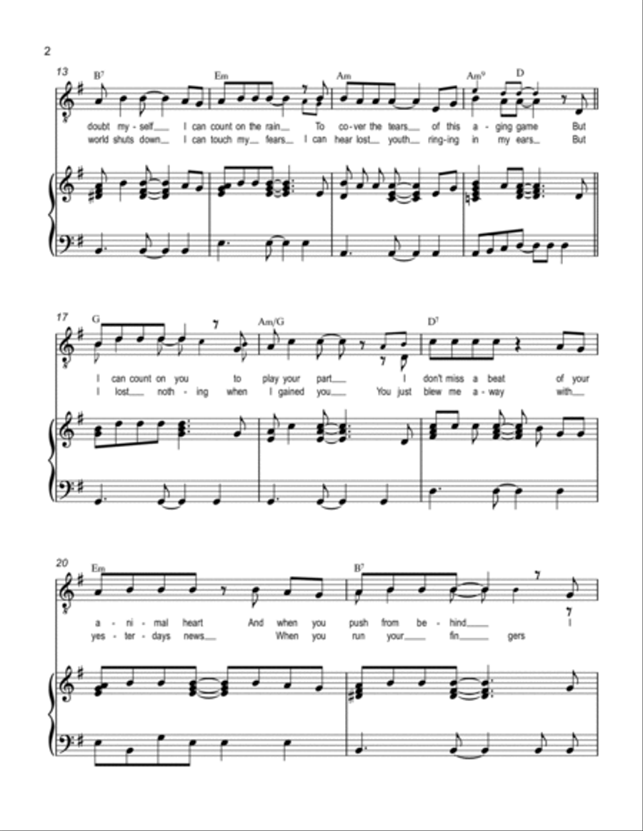 You Can Make History (Young Again) Voice scores gallery preview page 2