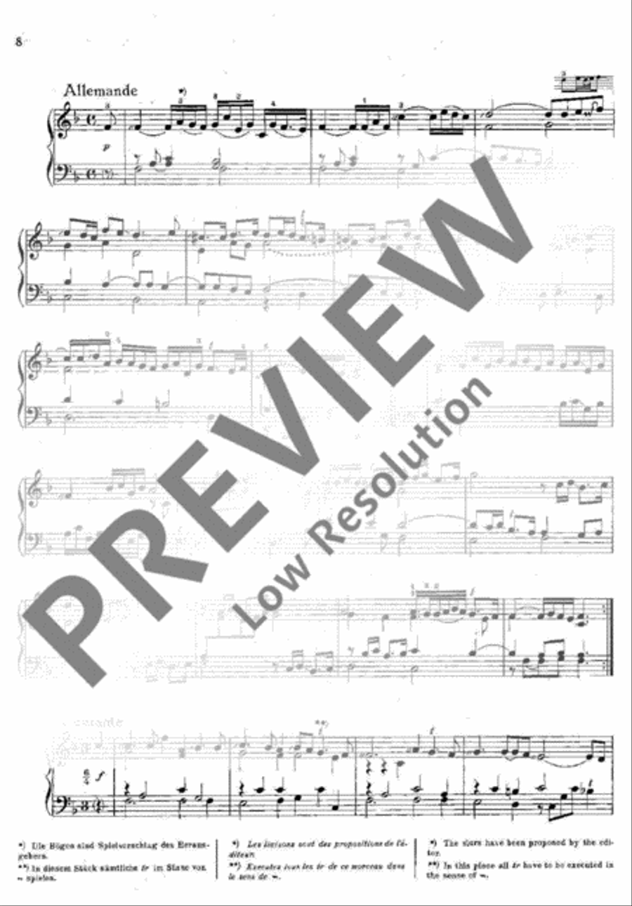 Selected Keyboard Works Harpsichord scores gallery preview page 9