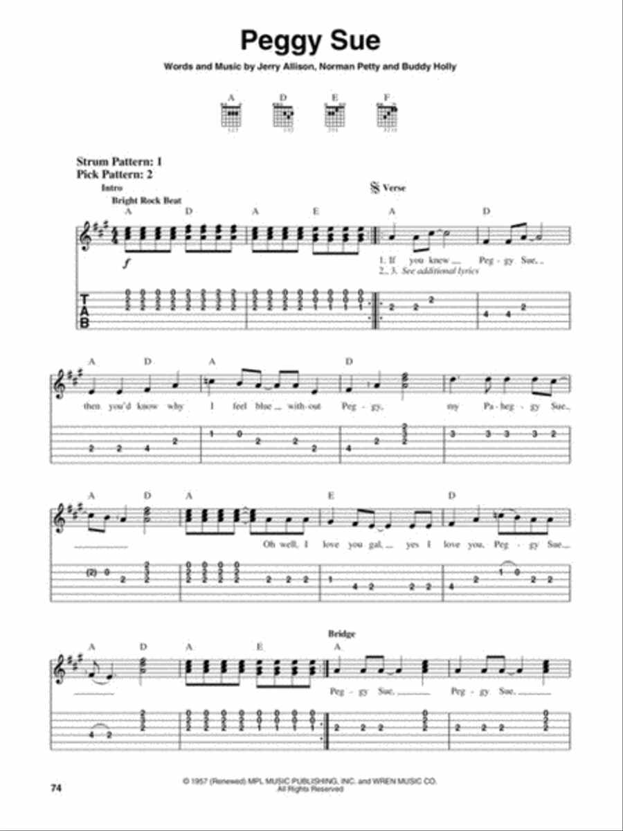 1950s Rock Electric Guitar scores gallery preview page 7