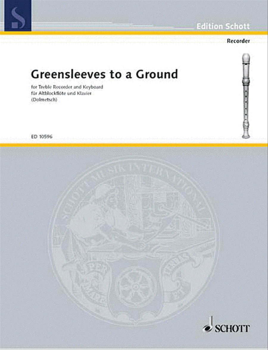 Greensleeves to a Ground Recorder scores gallery preview page 1