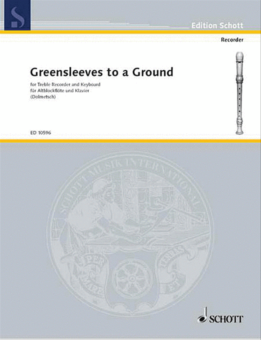 Greensleeves to a Ground Greensleeves to a Ground Recorder scores gallery preview page 1