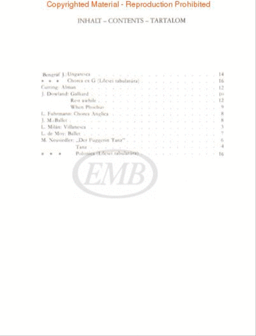 Early Music for Flute and Guitar Flute scores gallery preview page 2