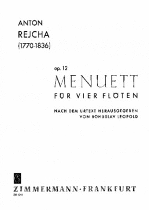 Book cover for Menuet Op. 12
