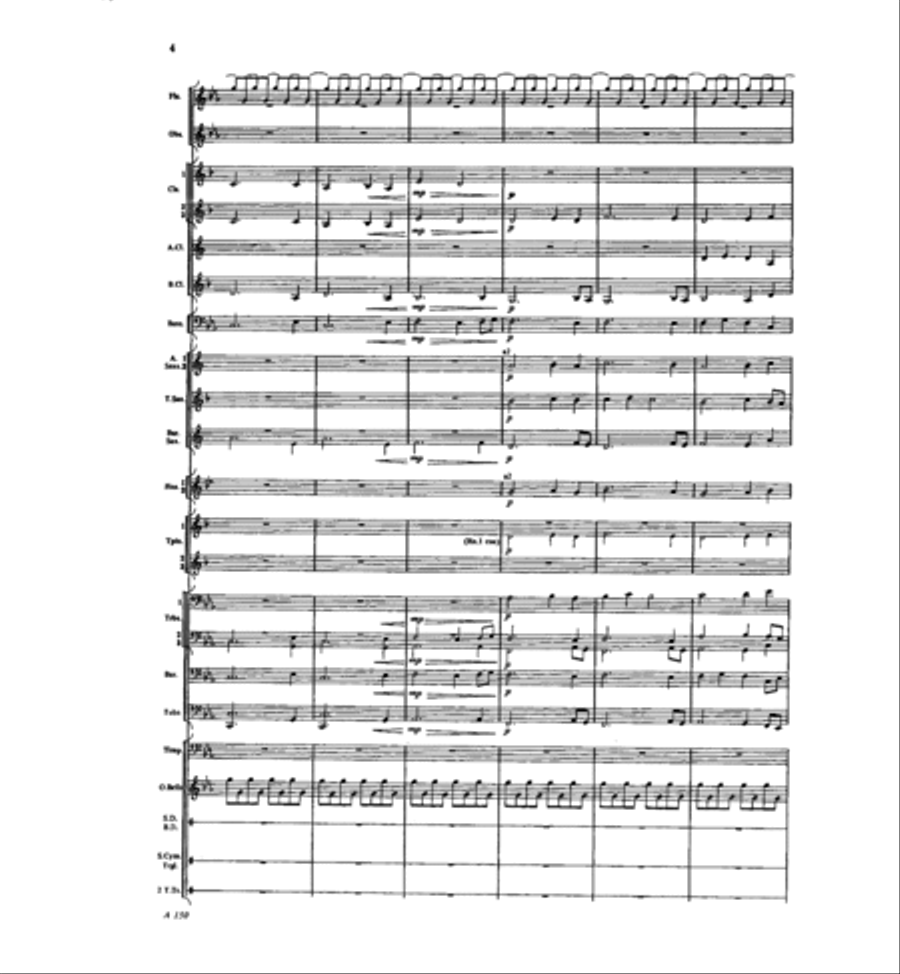 Ritual and Capriccio Concert Band scores gallery preview page 4