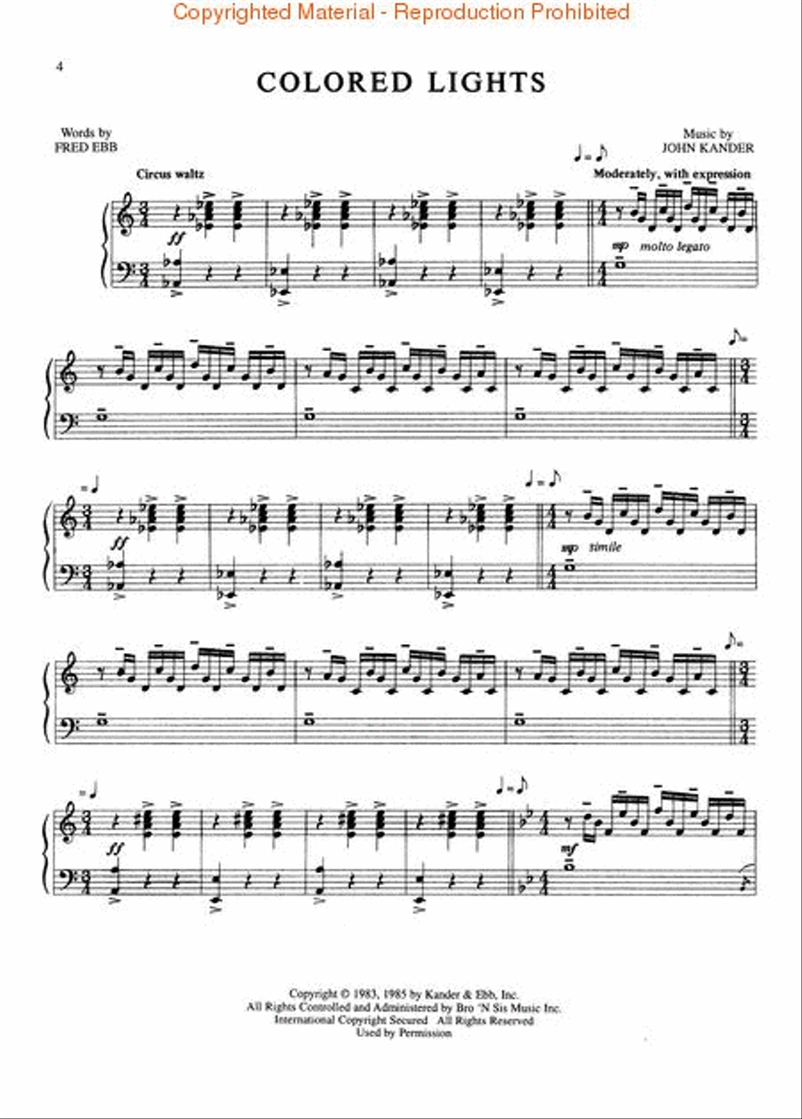 The Rink The Rink Piano, Vocal scores gallery preview page 2