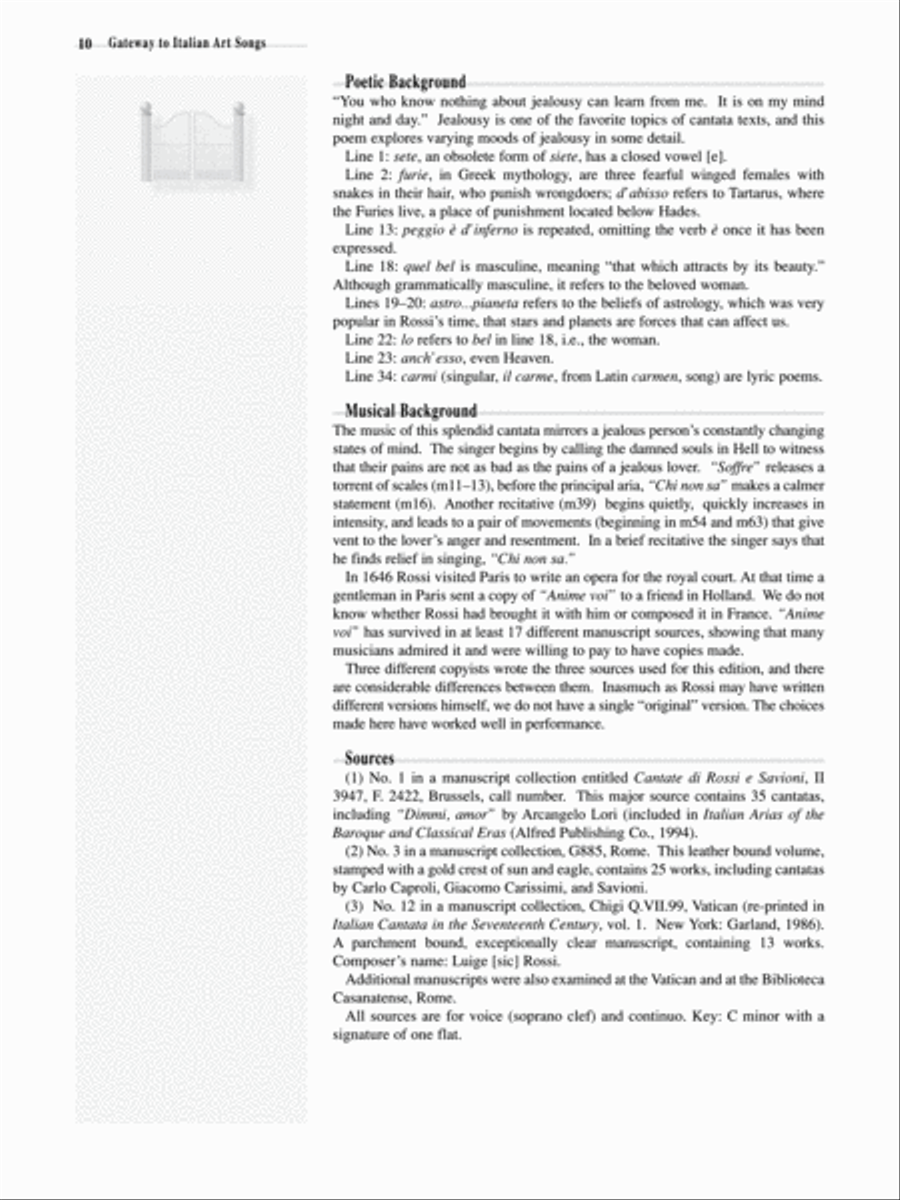 Gateway to Italian Songs and Arias Voice Solo scores gallery preview page 5