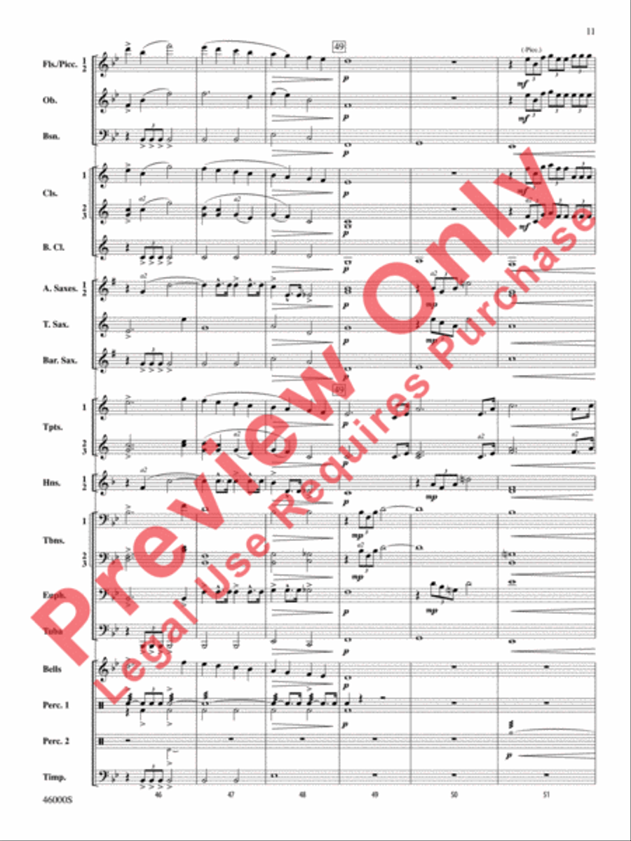 Der Lehrmeister Der Lehrmeister Concert Band scores gallery preview page 12