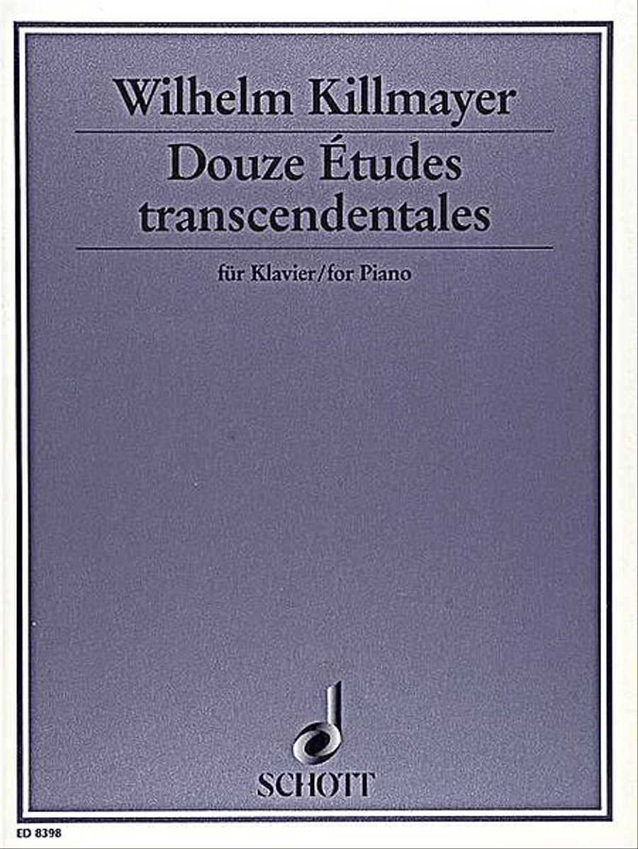 12 Etudes transcendentales Piano Method scores gallery preview page 1