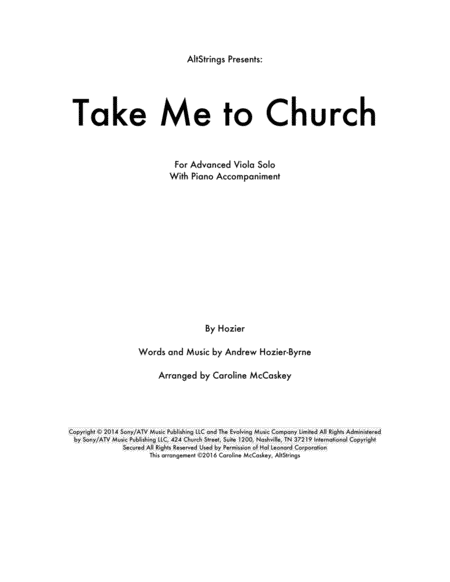 Take Me To Church image number null