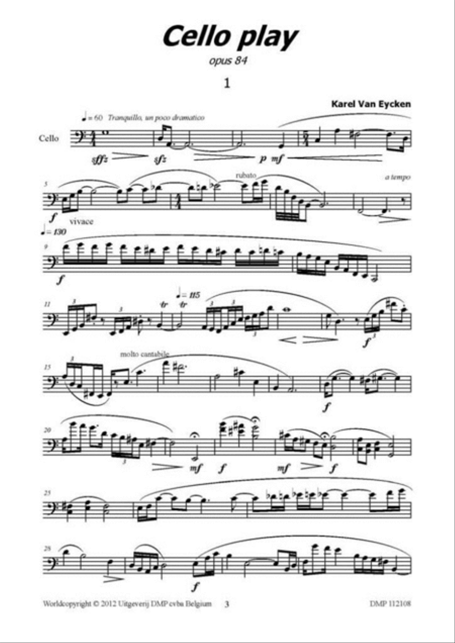 Cello Play Cello scores gallery preview page 2