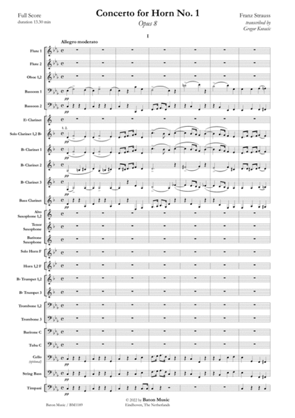 Concerto for Horn No. 1