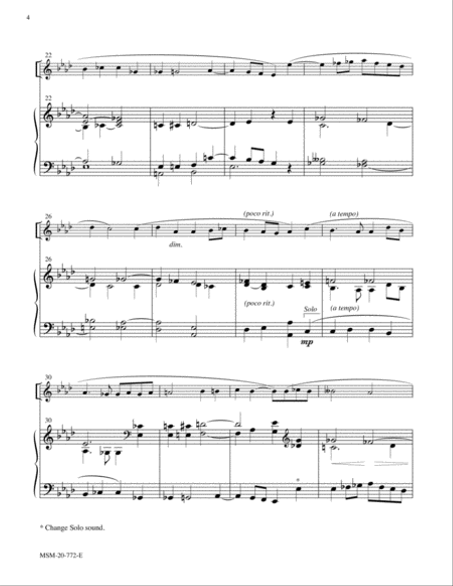 Aria Aria Clarinet scores gallery preview page 4