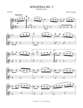 Sonatina No. 5 (Third Movement)