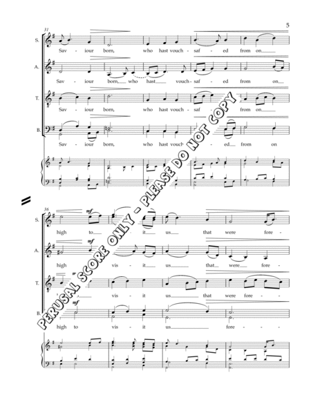 Celtic Carol SATB