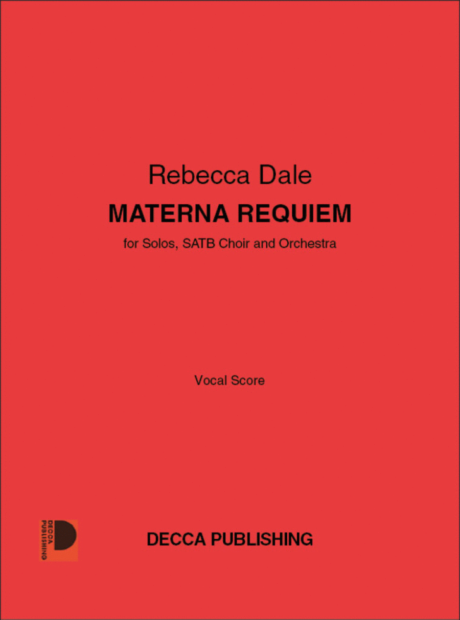 Materna Requiem Materna Requiem 4-Part scores gallery preview page 1