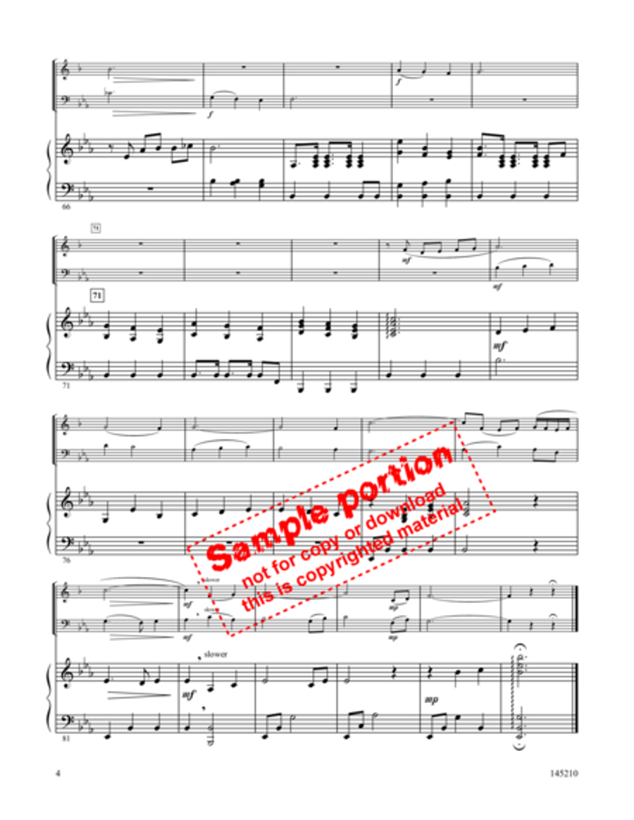 Rejoice In The Lord Rejoice In The Lord Brass Duet scores gallery preview page 4