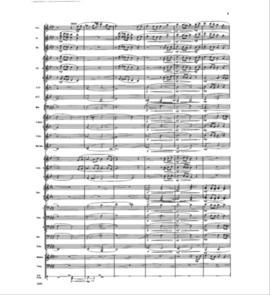 Reflections Concert Band scores gallery preview page 8