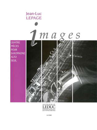 Book cover for Images (saxophone Solo)