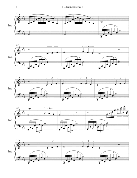 Hallucinations for Piano No.1