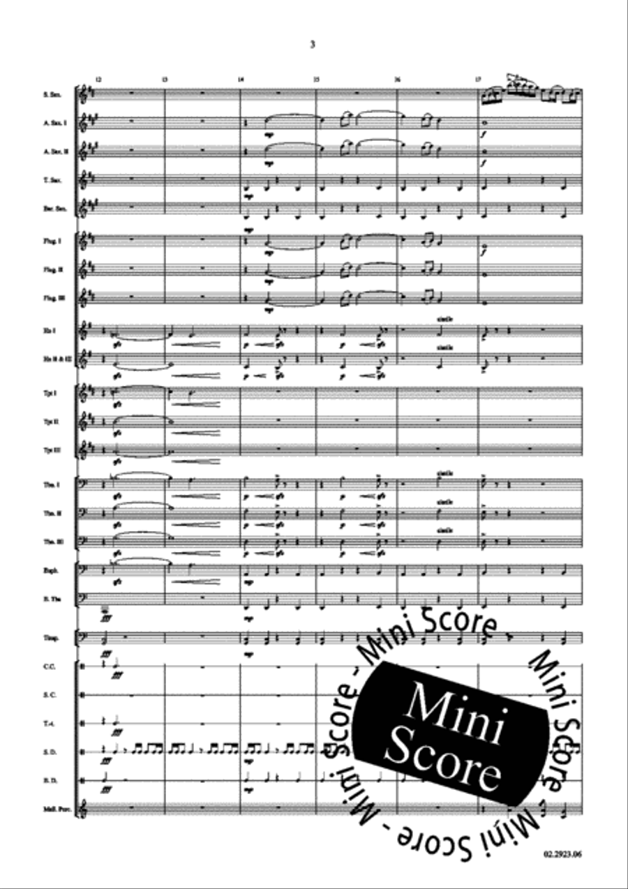 Mandragora Fanfare Band scores gallery preview page 7