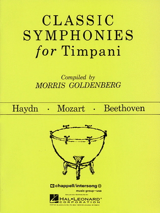 Classic Symphonies For Timpani