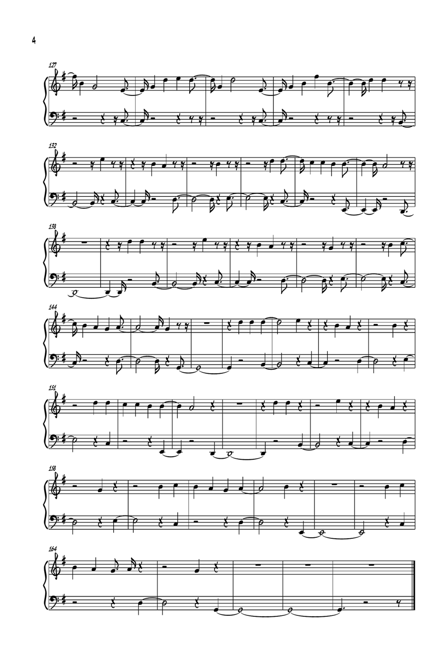 Hosanna Hosanna Piano Solo scores gallery preview page 4
