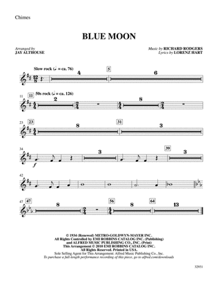 Blue Moon: 1st Percussion