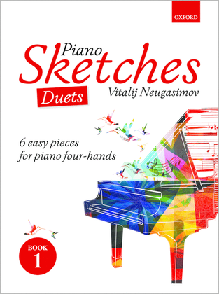 Book cover for Piano Sketches Duets Book 1