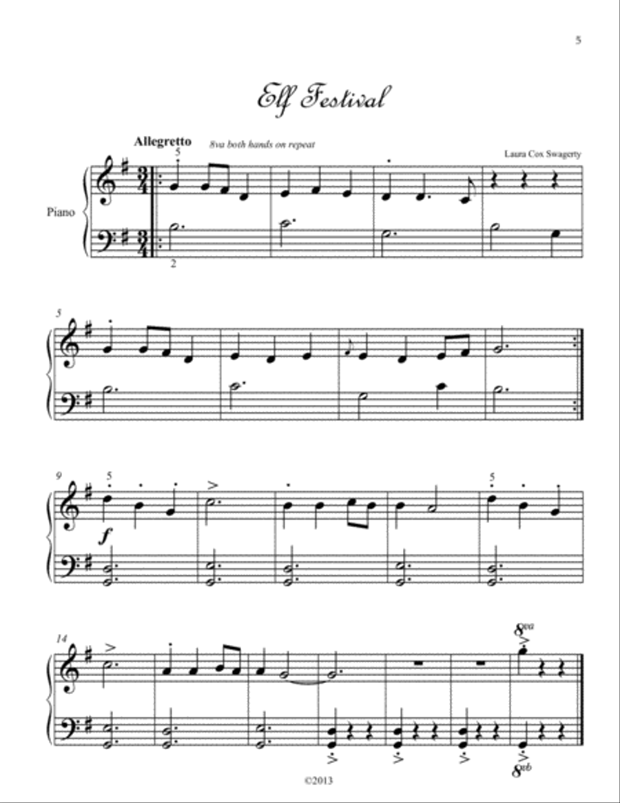 Medieval Melodies A Fairy Tale Suite Volume I Piano Method scores gallery preview page 6