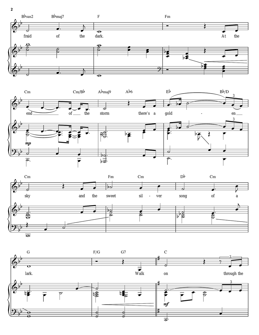 You'll Never Walk Alone You'll Never Walk Alone Guitar scores gallery preview page 2