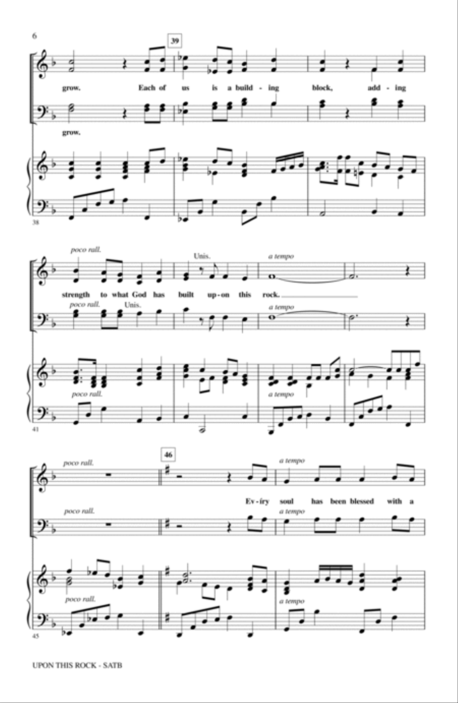 Upon This Rock Upon This Rock 4-Part scores gallery preview page 5