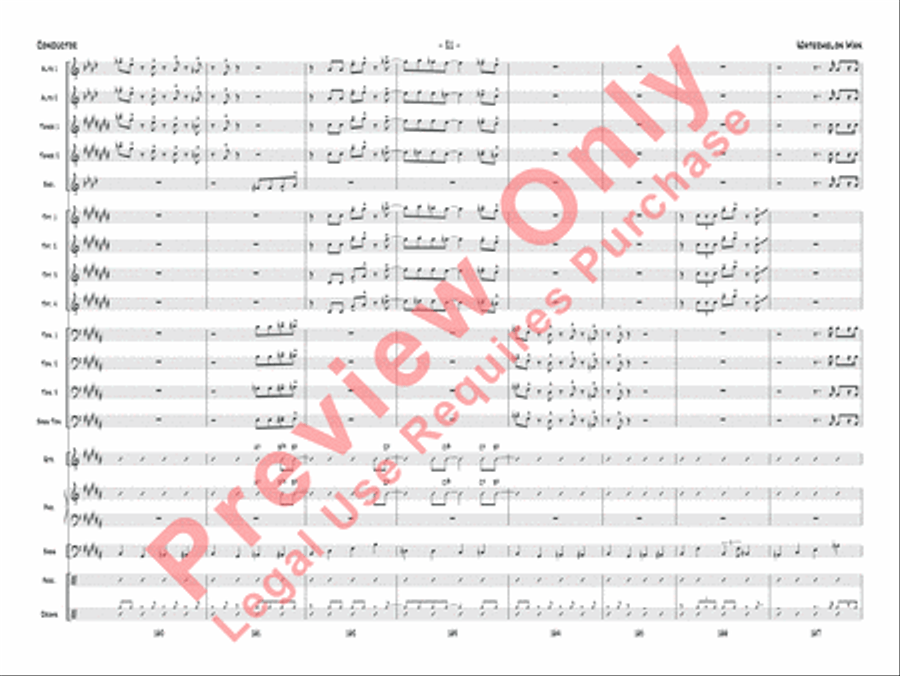 Watermelon Man Jazz Ensemble scores gallery preview page 48