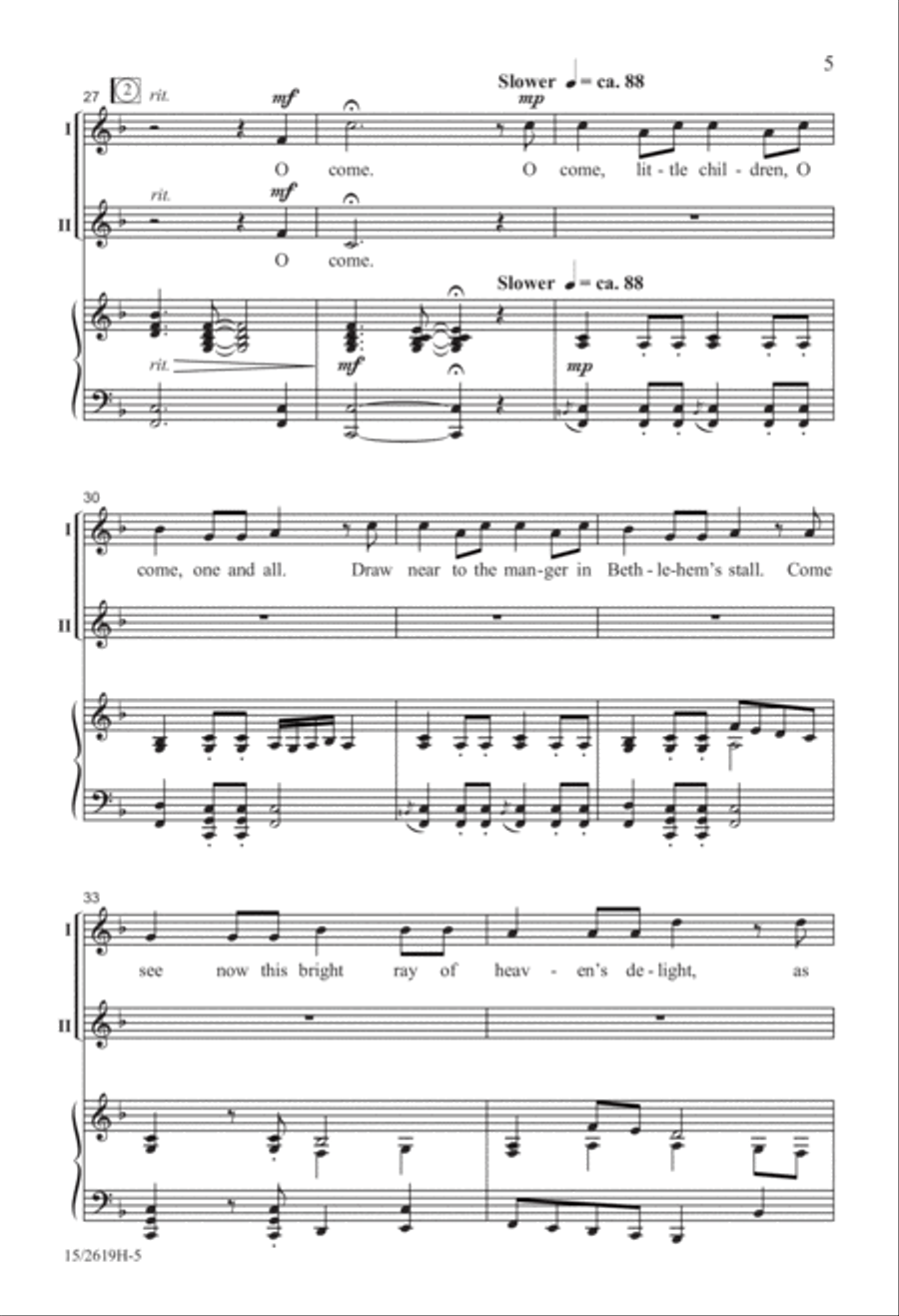 Rejoice! 2-Part scores gallery preview page 6