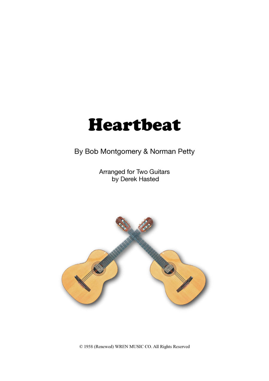Heartbeat Guitar scores gallery preview page 1