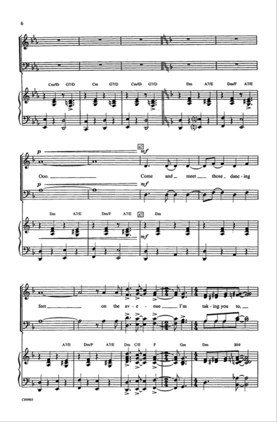 42nd Street Choir scores gallery preview page 4