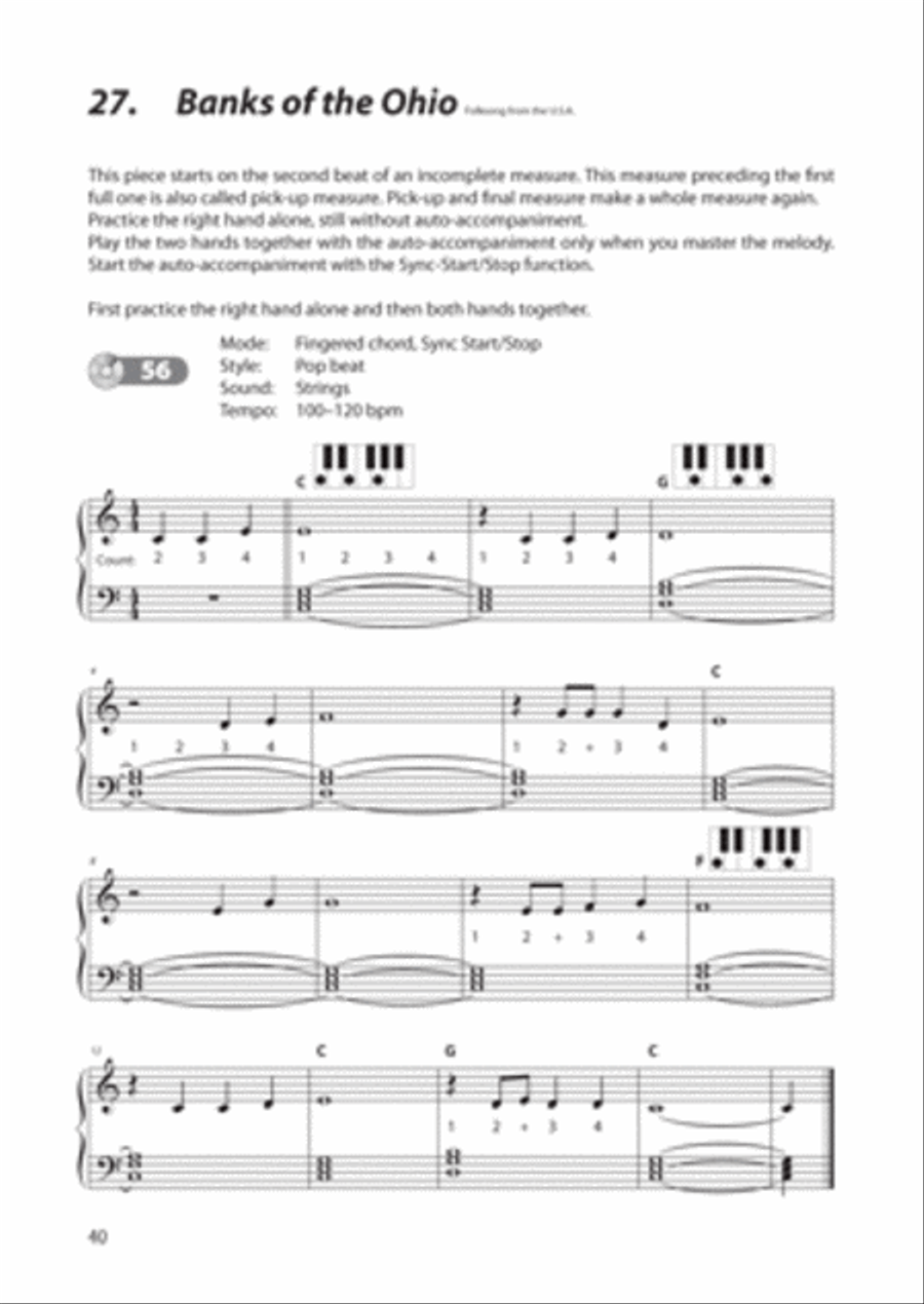 Keyboard Basics, English Edition Piano Method scores gallery preview page 6