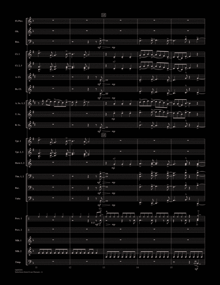 Selections from Dear Evan Hansen - Conductor Score (Full Score)