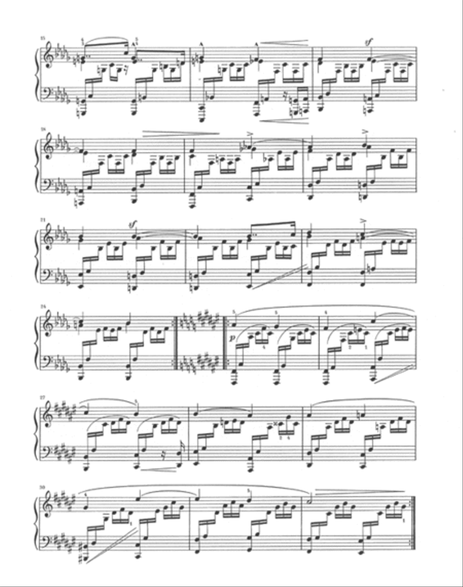 3 Romances Op. 28 Piano Solo scores gallery preview page 3