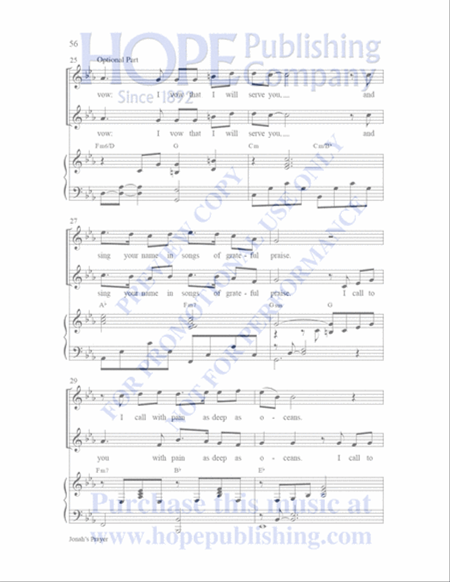 Sailor's Bible Children's Choir scores gallery preview page 57