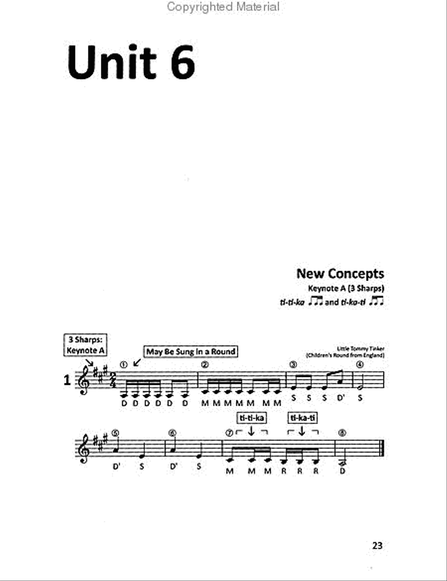 Creative Sightsinging - Creative Sightsinging Unison Choir scores gallery preview page 4