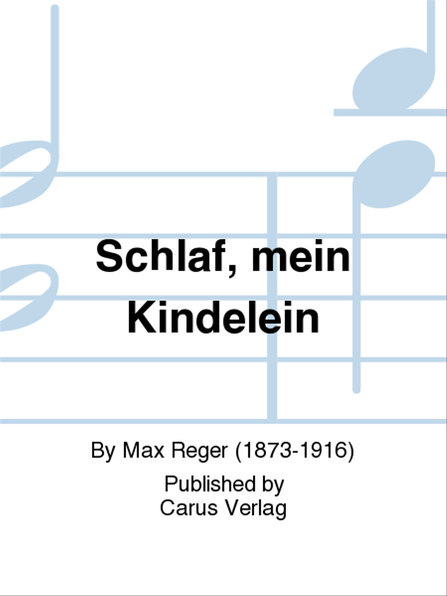Schlaf, mein Kindelein Choir scores gallery preview page 1